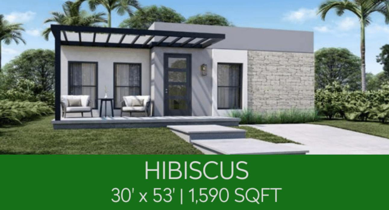 hibiscus 3 bedroom 2 bathroom