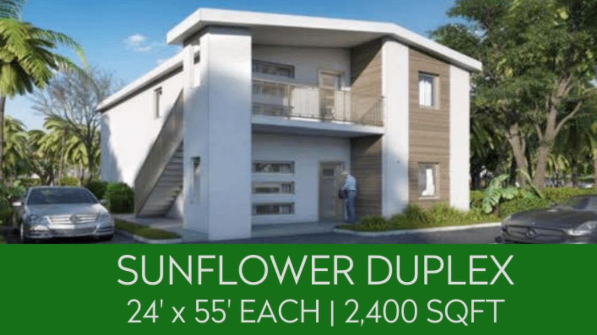 sunflower 2-story duplex